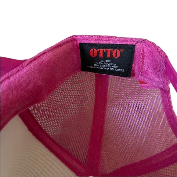 El Gato Rebelde Ultra Pink and White Base Ball Cap Miami Beach FL Race - Picture 4 of 9